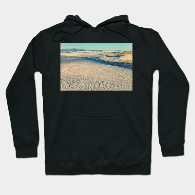 White Sand Dunes Hoodie by jvnimages